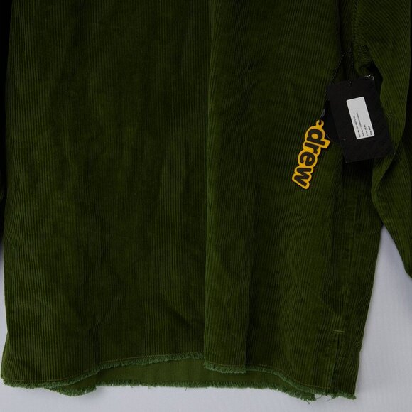 NWT Drew House corduroy hoodie XS/S green - Picture 8 of 10